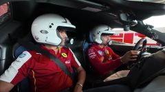 Leclerc e Giovinazzi: il video del test con la Ferrari Testarossa