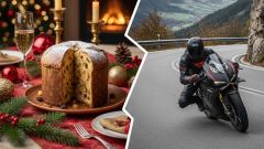 Smaltire i pranzi di Natale andando in moto: quante calorie bruci?
