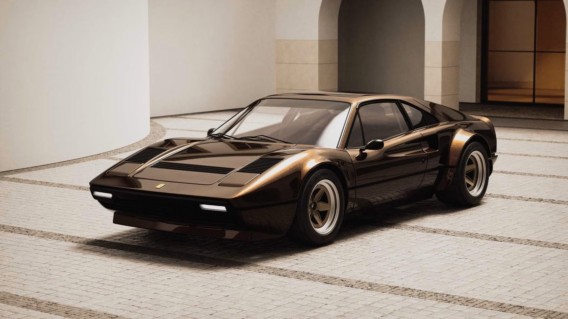 Magnum Rappy Maruto 308 Stradale: la Ferrari di Magnum P.I. torna in chiave rally.