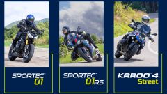 Tre nuove gomme Metzeler: Sportec 01 e 01 RS, Karoo 4 Street