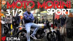 Moto Morini 3 1/2 Sport 2026, eccola in versione definitiva a EICMA