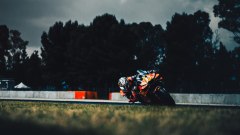 Test Barcellona dimezzati dalla pioggia: Jorge Martin in ospedale