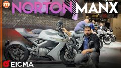 Nuove Norton Manx a EICMA 2025: caratteristiche e video