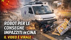 Van a guida autonoma impazziti: il video cinese &egrave; virale