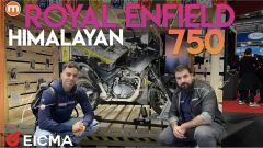 Royal Enfield Himalayan 750 prototipo, il video da EICMA