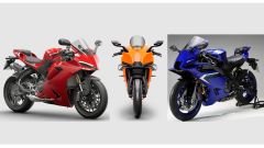 Sfida tra 990 RC R, Panigale V2 e R9. Qual è la migliore?