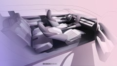 Skoda Peaq: uno sguardo agli interni del nuovo SUV a 7 posti