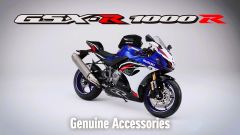 Suzuki GSX-R1000R: gli accessori ufficiali in video