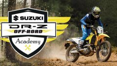 Suzuki lancia DR-Z Off-Road Academy, il corso per imparare a guidare fuoristrada