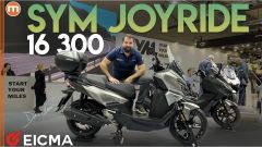 SYM Joyride 300 2026: il nuovo scooter "biomimetico" a EICMA 2025