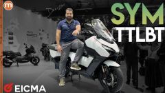SYM TTLBT 2026, il maxi scooter: novità, motore, sella