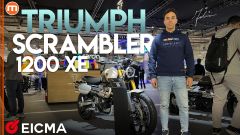 Triumph Scrambler 1200 XE 2026, arrivano nuove sospensioni. Video