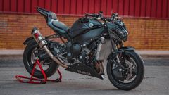 La Yamaha R1 Tydirium che sembra una Kawasaki Z900