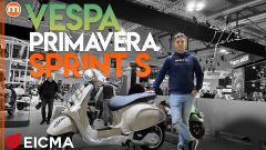 Vespa Primavera e Vespa Sprint S 2026, le novità da EICMA 2025