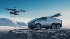 Xpeng Land Aircraft Carrier: il van elettrico con drone eVTOL