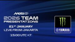 Team Yamaha Monster Energy 2026: le moto, i piloti, diretta video