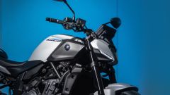 Nuova Yamaha MT, il prototipo beccato su strada